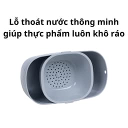 Khay Tiện Ích 2 Tầng Việt Nhật Đa Năng Có Ngăn Kéo Trượt 5602, Khay Đựng Đồ Ăn Vặt - DOMUS 3