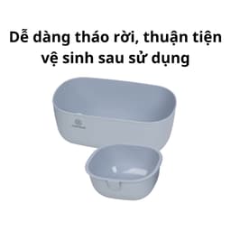 Khay Tiện Ích 2 Tầng Việt Nhật Đa Năng Có Ngăn Kéo Trượt 5602, Khay Đựng Đồ Ăn Vặt - DOMUS 4