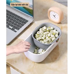 Khay Tiện Ích 2 Tầng Việt Nhật Đa Năng Có Ngăn Kéo Trượt 5602, Khay Đựng Đồ Ăn Vặt - DOMUS 7