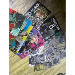 (đủ pk) Bộ 7q vở Monster 8 dark+bright Tập 1-6 đặc biệt đủ phụ kiện -  Mon8 - Kaiju quái vật số 8 5