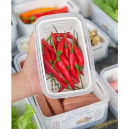 Hộp Thực Phẩm Việt Nhật Bảo Quản Kín Khí 6580/81/82, Hộp Nhựa Chữ Nhật Đựng Thực Phẩm - DOMUS 7