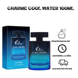 Nước hoa nam hương tươi mát Charme Cool Water 100ml chính hãng - Mẫu mới 5