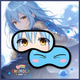Bịt mắt Rimuru Tensei shitara Slime Datta Ken miếng che mắt ngủ phụ kiện cosplay 1