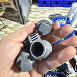Bít răng ngoài có núm xoay PVC nhựa Siêu Thành, bít chặt, dễ sử dụng, phù hợp cho công trình 3