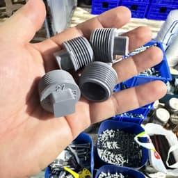 Bít răng ngoài có núm xoay PVC nhựa Siêu Thành, bít chặt, dễ sử dụng, phù hợp cho công trình 4