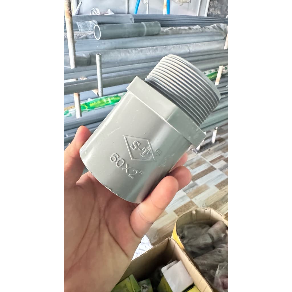 Nối Ren Trong-Ren Ngoài 42-49-60-90, PVC nhựa Siêu Thành