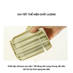 Thảm thoát nước gắn vòi rửa chén silicone đa năng chống tràn giữ khô ráo dễ lắp đặt 5