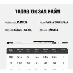 Gác Cần Câu Cá XSamtin 2026 8