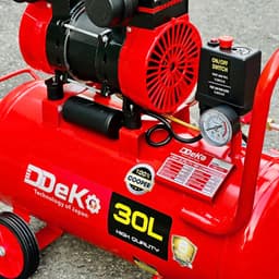Máy nén khí khô (không dầu) DEKO DK-3036 Dung tích Chuẩn 30 Lít, Nén nhanh đầy bình 70s, động cơ 3HP 8