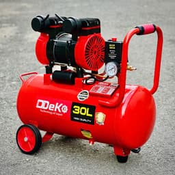 Máy nén khí khô (không dầu) DEKO DK-3036 Dung tích Chuẩn 30 Lít, Nén nhanh đầy bình 70s, động cơ 3HP 9
