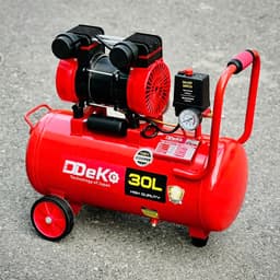 Máy nén khí khô (không dầu) DEKO DK-3036 Dung tích Chuẩn 30 Lít, Nén nhanh đầy bình 70s, động cơ 3HP 4