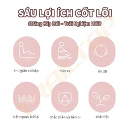  Con Lăn Massage Yoga Đa Năng - Dụng Cụ Hỗ Trợ Tập Luyện, Giúp Thon Gọn Đùi, Bắp Tay, Bắp Chân. 7
