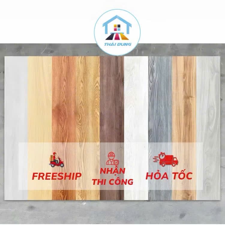 ( Bộ 10Tấm) SÀN NHỰA GIẢ GỖ 91cm x15cm có keo sẵn bóc dán, chống nước HCM