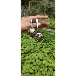 Tay Quay Núm Độ Inox Kim Loại Cao Cấp Cho Máy Câu Cá – Tay Quay Núm Vàng Đen, Chịu Lực, Phù Hợp Nhiều Dòng Máy 7
