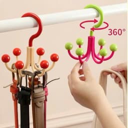 Combo 3 Móc Treo Đa Năng 6 Nhánh - Giải Pháp Hoàn Hảo Cho Phòng Ngủ, Tắm GIúp Tối Ưu Không Gian 1