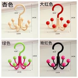 Combo 3 Móc Treo Đa Năng 6 Nhánh - Giải Pháp Hoàn Hảo Cho Phòng Ngủ, Tắm GIúp Tối Ưu Không Gian 8