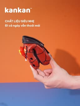 Dép Sục Bé Trai Người Nhện KanKanStore Sục Trẻ Em Đã Gồm Sticker Nhẹ Êm Chân KA146 4