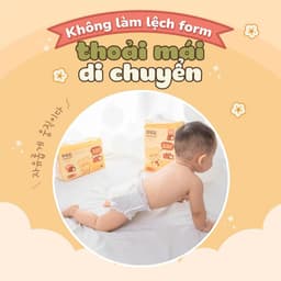 [COMBO 2] Tã bỉm Mamogom Premium Đủ Size mềm mại thấm hút tốt cho bé 4