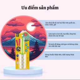 Cây Lăn Bụi Quần Áo Đa Năng Echo Nhật Bản, Làm Sạch Bụi Bẩn, Lông Thú, Lăn Bụi, Lăn Giường Hiệu Quả 3