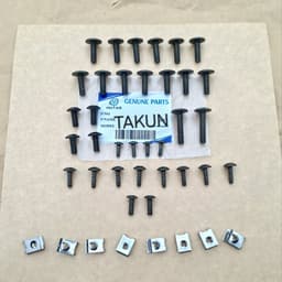 Bộ ốc vít, pass kẹp nhựa dàn áo xe SUZUKI Xipo.... 1