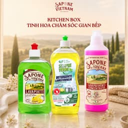Kitchen Box Sapone– Tinh Hoa Chăm Sóc Gian Bếp Chuẩn Ý 1