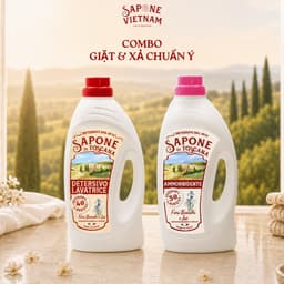 Nước Giặt & Xả Sapone di Toscana – Hương Thơm Sang, Quần Áo Sạch Thơm Cả Ngày 1