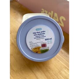 Hộp đựng thực phẩm Inochi, nhựa PP, chịu nhiệt 140°C,không bám mùi, đựng cơm văn phòng 2