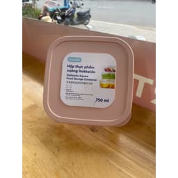 Hộp đựng thực phẩm Inochi, nhựa PP, chịu nhiệt 140°C,không bám mùi, đựng cơm văn phòng 3