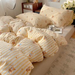 Cotton Đũi Bộ 4 Món Cotton Đũi Xốp Mát Lành Tươi Sáng Thấm Hút Mồ Hôi 4