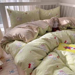 Cotton Đũi Bộ 4 Món Cotton Đũi Xốp Mát Lành Tươi Sáng Thấm Hút Mồ Hôi 3