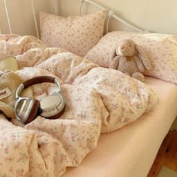 Cotton Đũi Bộ 4 Món Cotton Đũi Xốp Mát Lành Tươi Sáng Thấm Hút Mồ Hôi 2