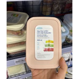 Hộp đựng thực phẩm Inochi, nhựa PP, chịu nhiệt 140°C,không bám mùi, đựng cơm văn phòng 7
