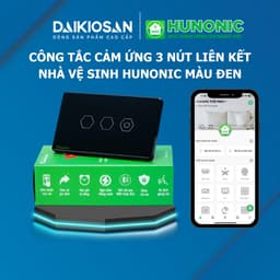 Công Tắc Cảm Ứng Hunonic Datic 1-2-3-4 Nút Kết Nối Wifi Điều Khiển Từ Xa Wifi, Hẹn Giờ Tự Động 8