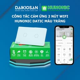 Công Tắc Cảm Ứng Hunonic Datic 1-2-3-4 Nút Kết Nối Wifi Điều Khiển Từ Xa Wifi, Hẹn Giờ Tự Động 6