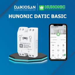 Công tắc wifi thông minh Hunonic Datic Basic 500W điều khiển từ xa qua điện thoại, hẹn giờ tự động 1