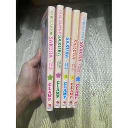 Bộ 5q vở Sakura CardCaptor - Card Captor thẻ bài pha lê tập 1-5 1