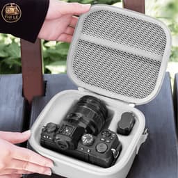 Túi đựng máy ảnh Fujifilm, Canon, Sony chống sốc, sang trọng, gọn nhẹ, Túi đeo chéo bảo vệ máy ảnh XS20, R50, ZVE10 2