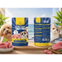 [HỘP 12 GÓI] Pate S2PET cho chó mèo 85g Dạng Gói dạng sốt mềm bổ sung nước, dễ tiêu hóa nhiều vị 4