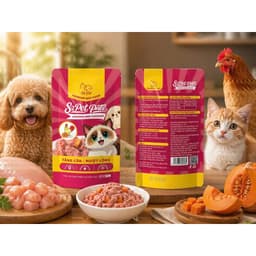 [HỘP 12 GÓI] Pate S2PET cho chó mèo 85g Dạng Gói dạng sốt mềm bổ sung nước, dễ tiêu hóa nhiều vị 7