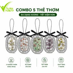 Dây Thơm Treo Xe Ô Tô Khử Mùi, Chống Say Xe GD220 - Sáp Nén Thơm Treo Tủ Quần Áo Khử Mùi Ẩm Mốc 8