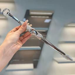Kẹp đồ nướng BBQ chất liệu inox 18/10  - OYATTON O315 dài 32cm kiêm mở nắp chai 5