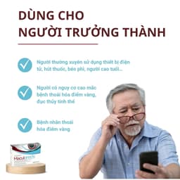 Viên uống bổ mắt Maculareds hộp 30 viên phòng ngừa và hỗ trợ thoái hoá điểm vàng nhập khẩu Châu Âu 2