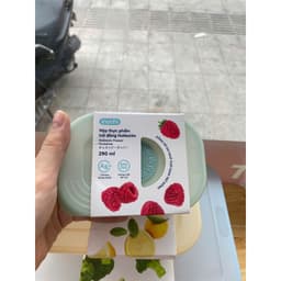 Inochi Hộp thực phẩm TRỮ ĐÔNG, chất liệu nhựa PP chịu nhiệt không mùi, hộp cấp đông thịt cá. 6