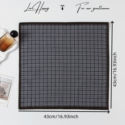Khăn Tay Nam Cotton 43x43cm, Khăn Mùi Xoa Nam Cao Cấp | Quà Tặng Tinh Tế 9
