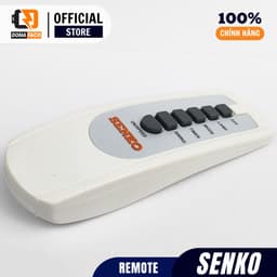 Remote điều khiển quạt Senko quạt cây, quạt đứng, quạt treo tường - Nhỏ gọn, nút bấm êm, dùng pin AAA 9