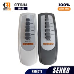 Remote điều khiển quạt Senko quạt cây, quạt đứng, quạt treo tường - Nhỏ gọn, nút bấm êm, dùng pin AAA 6