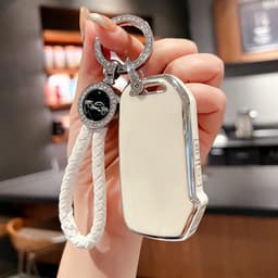 Ốp Chìa Khóa TPU Kia 3 Nút Sườn Dùng Cho Kia Cerato 2019,...- Bọc CHìa Khóa Ô Tô Chống Xước, Chống Bụi Bẩn KeyChill 6