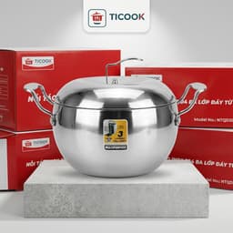 Nồi Inox 3 Đáy Hình Táo Cao Cấp-Nồi Inox 304 Cao Cấp TITHAFAC 4