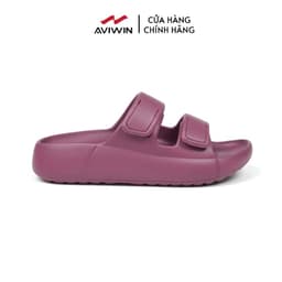 [TẶNG THẺ CẢM ƠN AVIWIN] [DS02] Dép quai ngang 2 quai dán Aviwin DS02 dành cho nam nữ 1