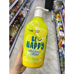 Sữa Tắm Happy Bath Be Happy Dưỡng Trắng Cho Da 900g, Lưu Hương Lâu Cho Các Nàng Thơm Mát Tự Nhiên Sau Khi Tắm 3